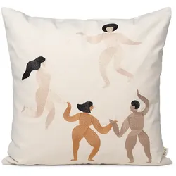 Ferm Living - Free Kissen, 50 x 50 cm, natur