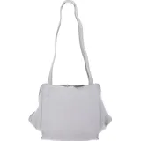 Voi Jeans Frederike Schultertasche Leder Grau/Silver