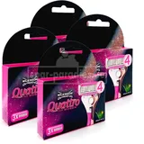 12 x Wilkinson Quattro for Women Rasierklingen Klingen Ersatzklingen 4x 3er Pack