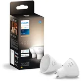 Philips Hue White GU10 4.2W, 2er-Pack (929003666902)