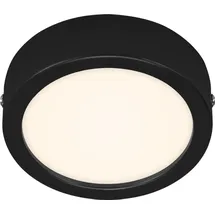 Brilo LED Deckenleuchte 12 cm schwarz