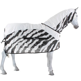 Bucas Buzz-Off Rain Zebra & Neck, 120