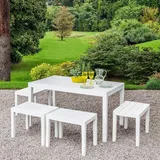 Dmora Sanremo Loungeset weiß