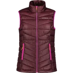 ICEPEAK Damen Weste BERGA, BURGUNDER, 42