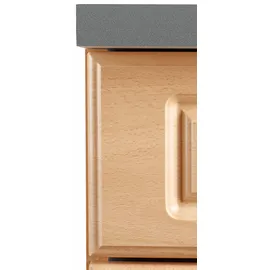 WIHO KÜCHEN Küchenzeile Linz 280 cm braun