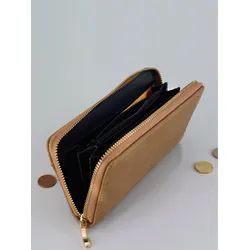 Aufbewahrungstasche LADY, Damen, beige, Polyurethan, gemustert, Taschen