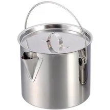 Origin Outdoors Multitopf 1,4 L Edelstahl grau/weiß