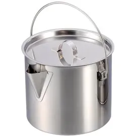 Origin Outdoors Multitopf 1,4 L Edelstahl grau/weiß