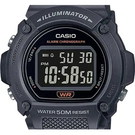 Casio Digitaluhr W-219H-8BVEF Casio Armbanduhr digital - Schwarz