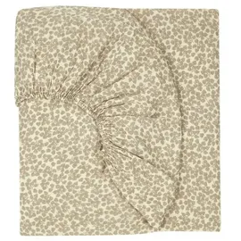 NOBODINOZ - Wabi Sabi Spannbettlaken, 70 x 140 x 15 cm, light green yumik