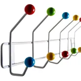 DESIGN DELIGHTS Wandgarderobe Colour Ball Weiß-bunt