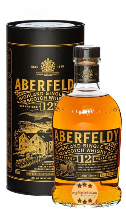 Aberfeldy 12 Jahre Highland Single Malt Scotch Whisky