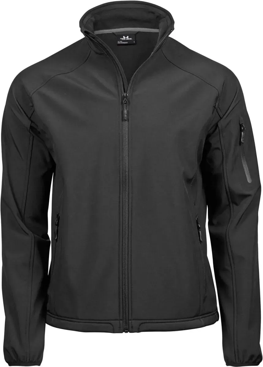 Tee Jays Herren 3-Lagen Softshell Jacke Softshell-Jacke 9510 black M
