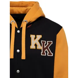 King Kerosin Natural Born Badass Sweatjacke Herren Schwarz XL