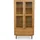 Furnhouse Vitrine 100 x 45 x 190 cm Braun