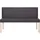 deluke Sitzbank PHIL Grau 139,5 x 86 x 50 cm