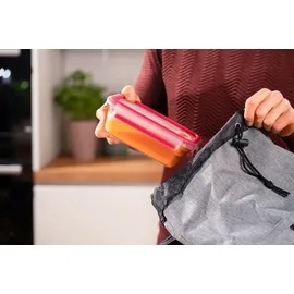 Emsa Frischhaltedose rechteckig rot 20 x 13,5 cm 0,7 l