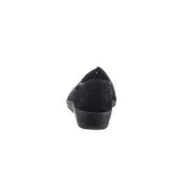 Fischer Hausschuh Schwarz 36