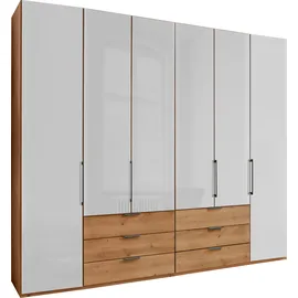 Wiemann Falttürenschrank Monaco 246 x 216 x 58 cm Beige/Weiß