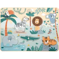 Small Foot Company Setzpuzzle Tierlaute Safari