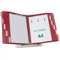 Tarifold Sichttafelsystem 434203 DIN A4 rot mit 20 St.