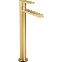 Hohe Waschtischarmatur COLHUE Messing Gold
