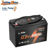 12V 100Ah TM LiFePO4 Batterie für Boot Trolling Motor - Schwarz