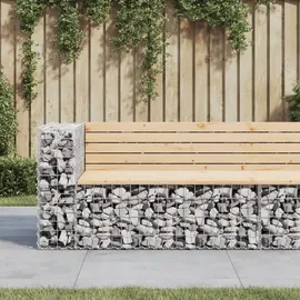 deluke Gabionenbank INO 122 × 71 × 65,5 cm