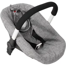 Bayer Chic 2000 Puppenautositz mit Adapter Jeans grau