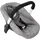 Bayer Chic 2000 Puppenautositz mit Adapter Jeans grau