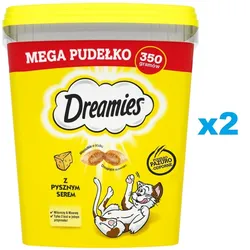 DREAMIES 2x350 g Katzensnacks mit Käse