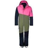 Trollkids Kinder Hallingdal Schneeanzug Kids in magenta/olive, Gr.128,