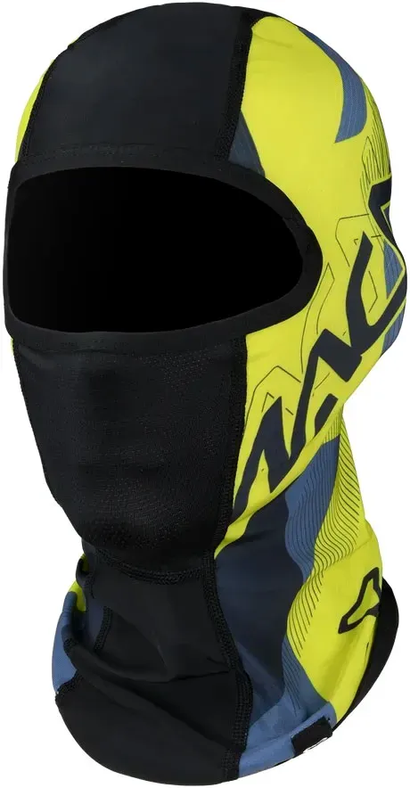 Macna Mane, Sturmhaube - Schwarz/Gelb/Grau - Einheitsgröße