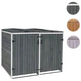 MVG Mülltonnenverkleidung »MVG-H74«, XL 2er/4er, BxHxT: 158 x 126 x 98 cm, erweiterbar