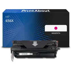 Toner kompatibel mit HP 656X (CF463X) - Magenta - Hohe Kapazität