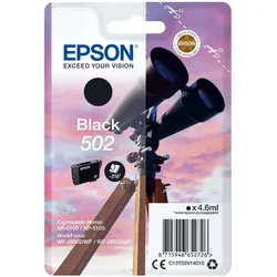 Original Epson C13T02V14010 / 502 Druckerpatrone Schwarz
