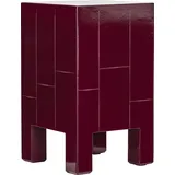 House Doctor House Doctor, - Brick Beistelltisch, 30 x 50,5 cm, rot