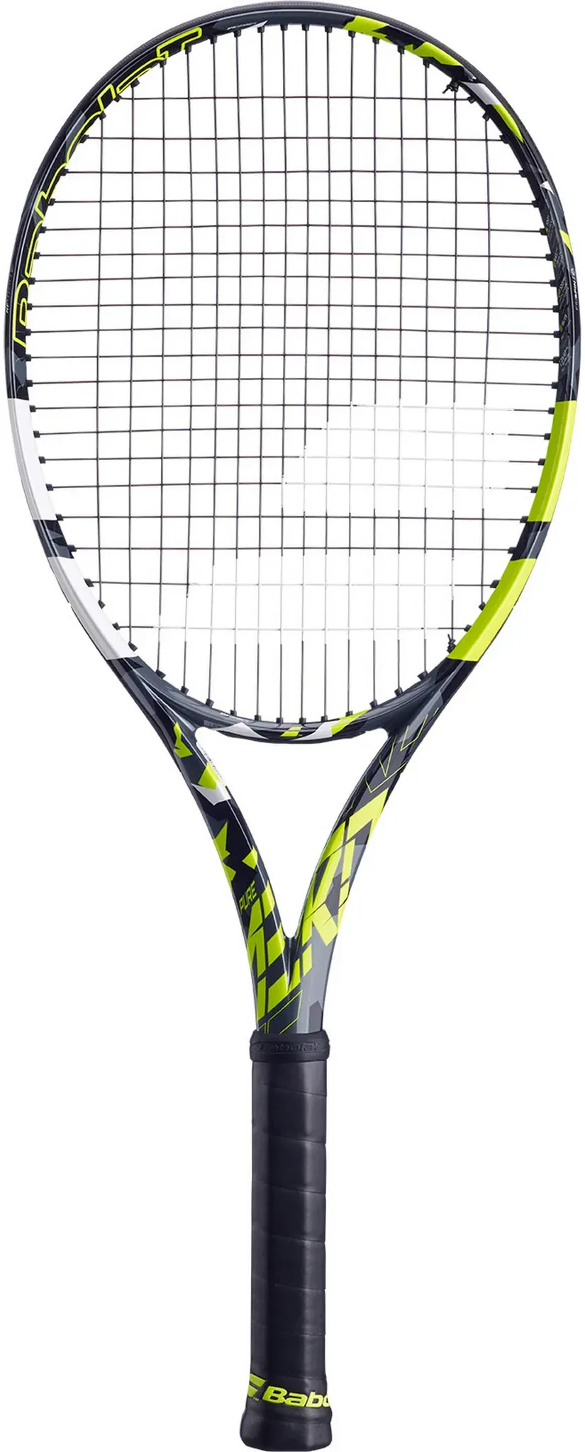 Babolat PURE AERO Tennisschläger in grey yellow white, Größe 1 - grau