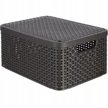 Curver Aufbewahrungsbox Style 39,3 x 29,3 x,18,7 cm 1-tlg. braun