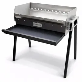 Grillpeter Profi Mangal Altan 70 Schaschlikgrill weiß