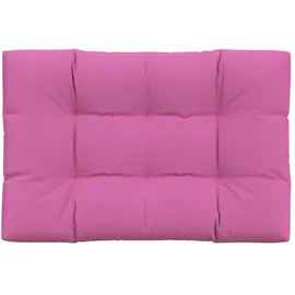 vidaXL Palettenkissen 120 x 80 x 12 cm rosa 1 St.