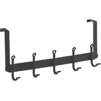 Wenko Türgarderobe Nostalgie 37,5 x 18 x 8 cm Schwarz