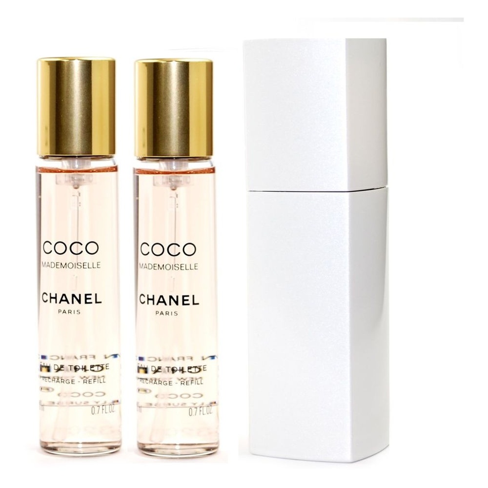 im Mademoiselle refillable ab Geschenkset Coco 92,90 x 20 + Eau de ml € Chanel Toilette ml 2 Preisvergleich! 20 Nachfüllung