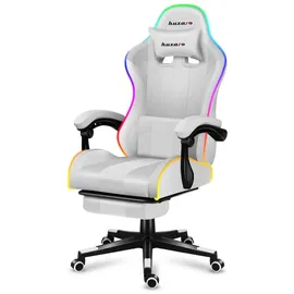 huzaro Force 4.7 RGB Gaming-Stuhl Weiß PC