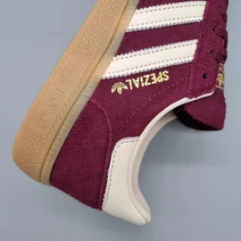 adidas Handball Spezial Maroon Cream White (Womens) - 37 1/3