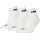 Puma Cushioned Quarter Socken 3er Pack Weiß 39-42