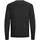 JACK & JONES Ebasic Knit Pullover Mit V-ausschnitt Dark Grey Melange L