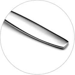 12 Stück Amefa Florence Menülöffel. Zierlich fließendes Design, 20(L)cm