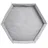 roba Laufgittereinlage Roba 115 x 100 cm Stoff Grau