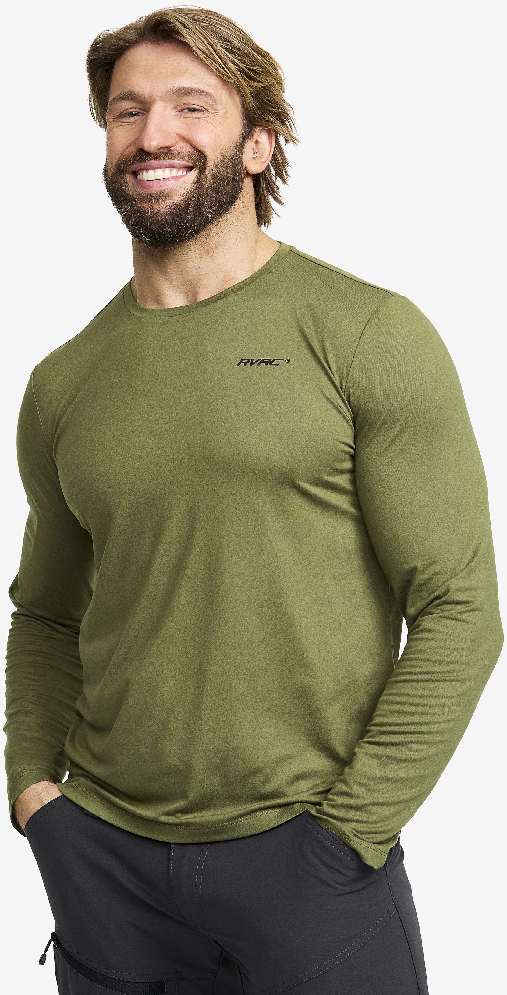 Mission Long-sleeved T-shirt Herren Cypress, Größe:3XL - Herren > Oberteile > Hemden & Langarmshirts - Grün